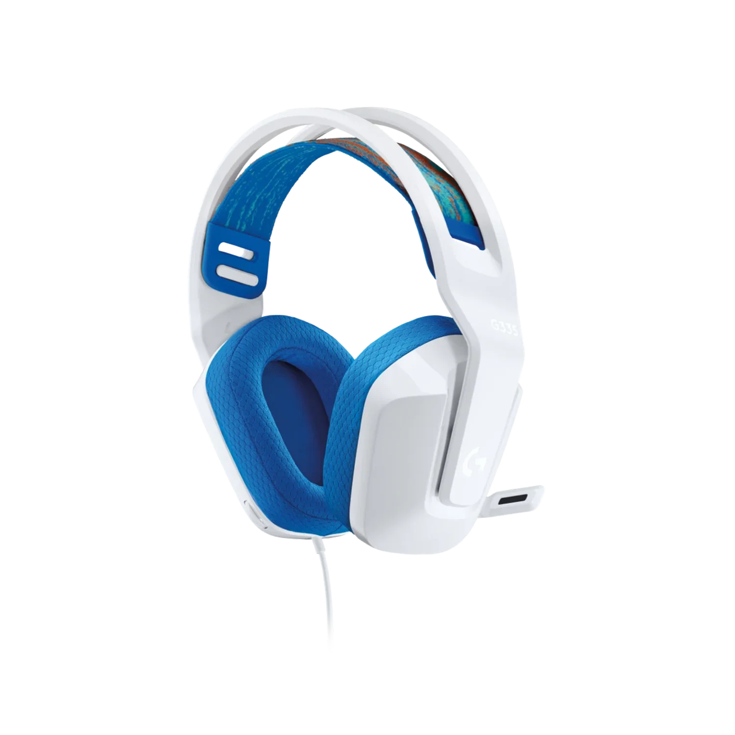 Audífonos Gamer G335 Bluetooth Wireless Blanco 3